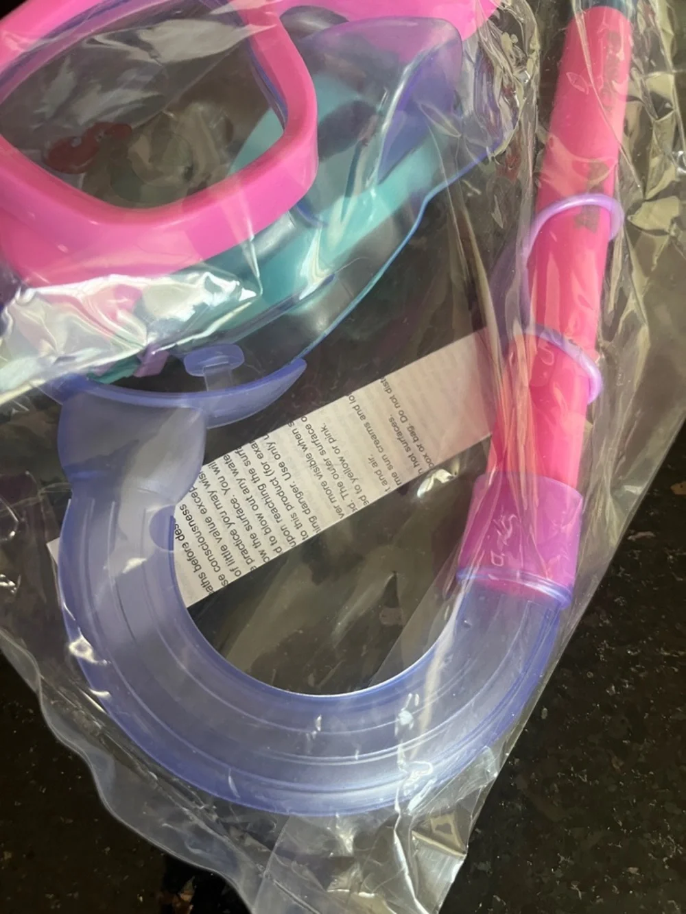 Ariel Snorkel Mask Set for Kids